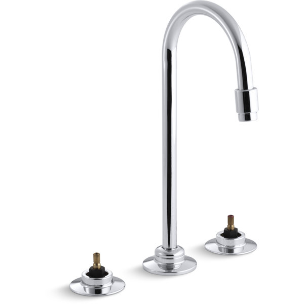 Kohler Triton0.5 Gpm Widespread Commercial Bathroom Sink Base Faucet